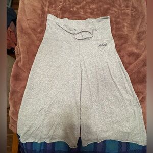 American Eagle Outfitters Gray Wide-Leg Pants